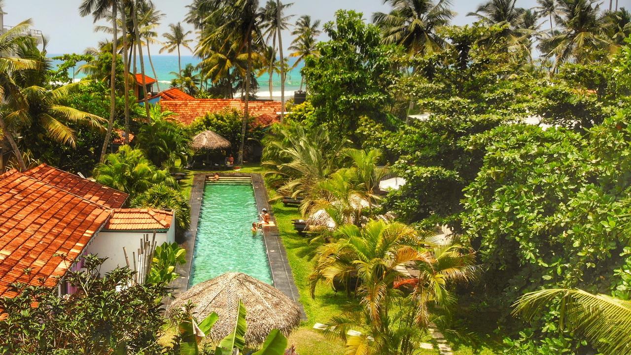 Turtle Eco Beach Hotell Matara Eksteriør bilde